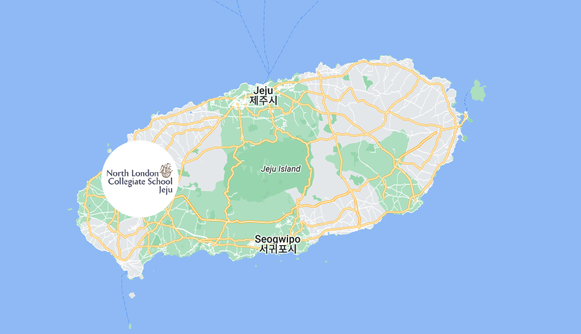 Map of Jeju Island